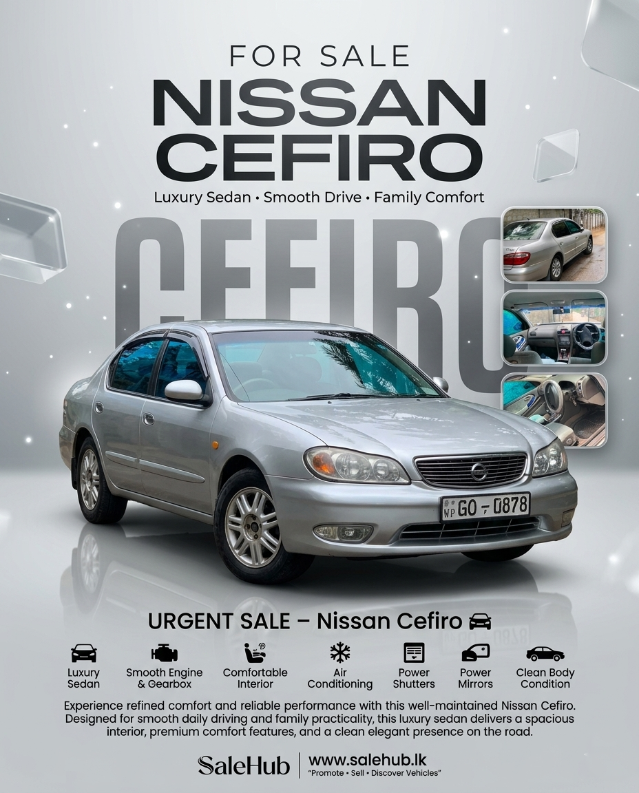Nissan Cefiro - Luxury Sedan - photo 1