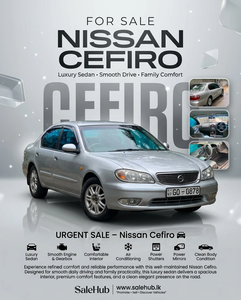 Nissan Cefiro - Luxury Sedan - photo 1