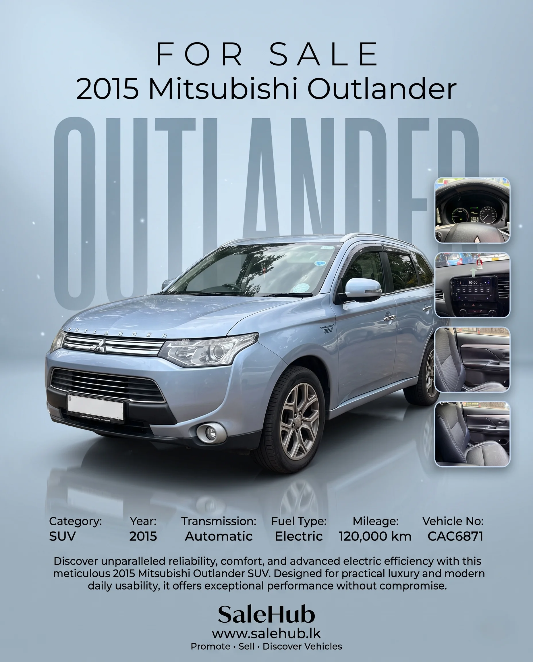 Mitsubishi Outlander 2015 - photo 1